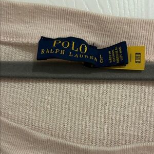 Polo Ralph Lauren Pink Waffle Knit Top